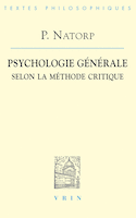 Psychologie générale selon la méthode critique